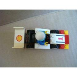 Lego set 6503 Shell race auto met bouwbeschrijving