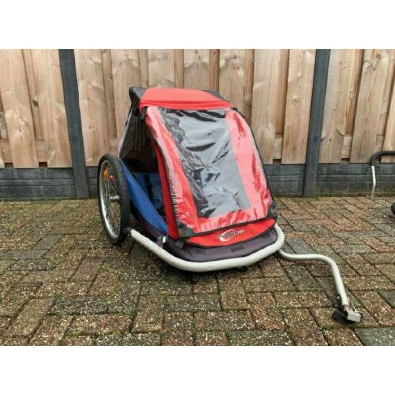 Fietskar voor 2 kinderen. Croozer 535