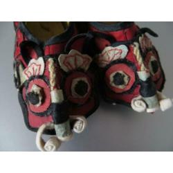 chinese schoentjes/Tijger/China/Chinees/Baby/Schoen/rood/cad