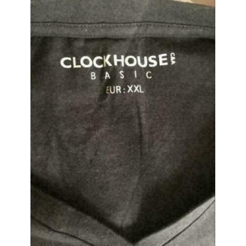 Clockhouse longsleeve xxl heren v hals mooi t-shirt shirt