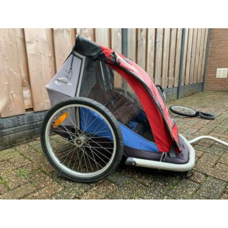 Fietskar voor 2 kinderen. Croozer 535