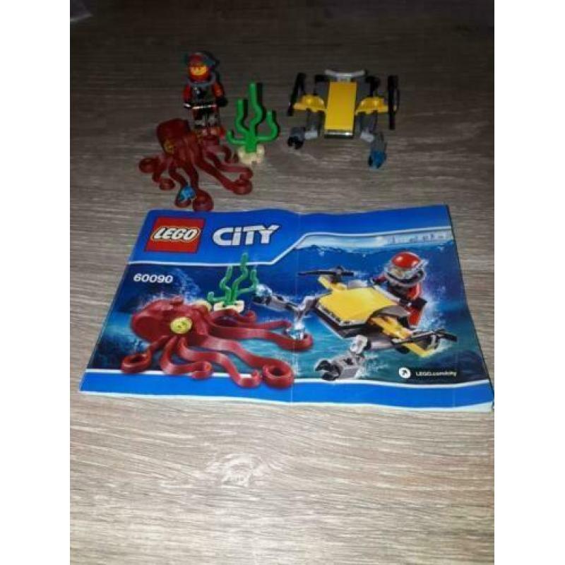 Lego city 60058, 3367, 60128 en 60090