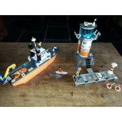 Lego City, nr. 7739, kustwachtpatrouilleboot en wachttoren