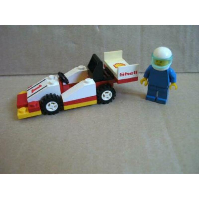 Lego set 6503 Shell race auto met bouwbeschrijving