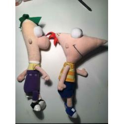 Pluche figuren Phineas & Ferb