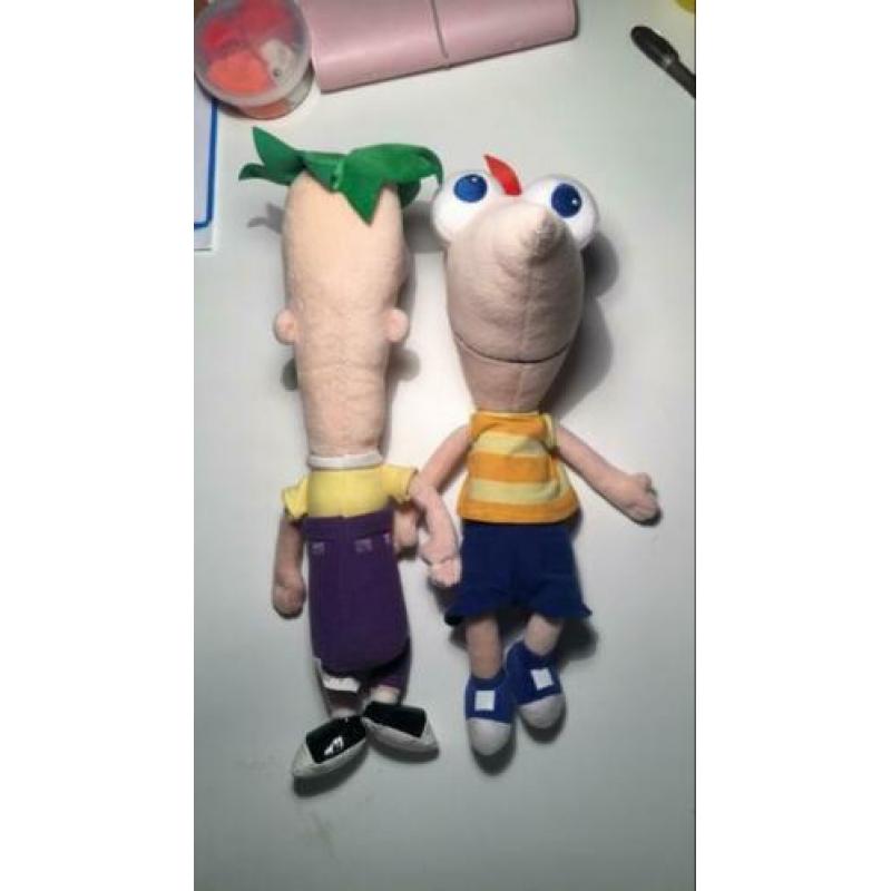 Pluche figuren Phineas & Ferb