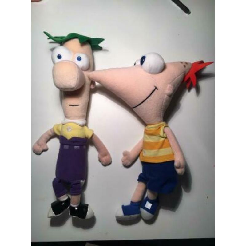 Pluche figuren Phineas & Ferb