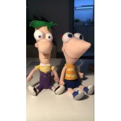 Pluche figuren Phineas & Ferb