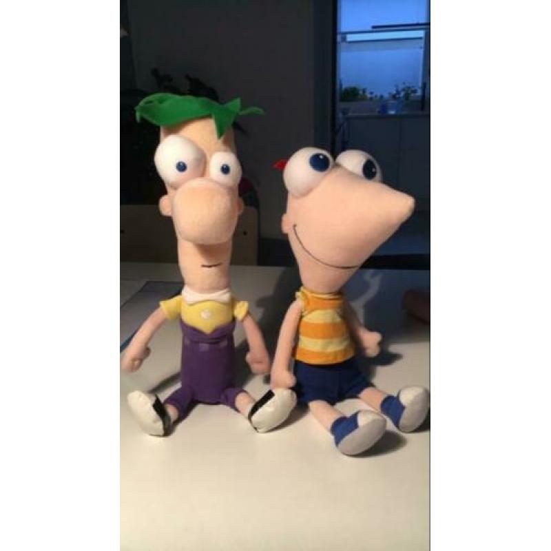 Pluche figuren Phineas & Ferb