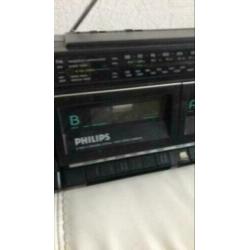 Philips bouwradio cassette speler werkt niet meer