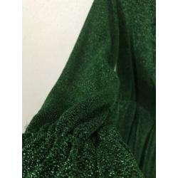 Groen glitterjurkje Ambika