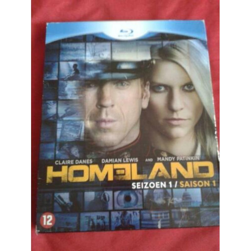 homeland seizoen 1 blue-ray