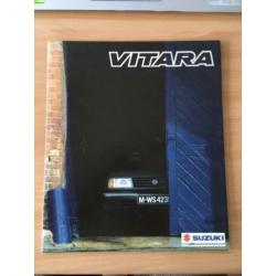 Autofolder/Brochure Suzuki Vitara 1988 26 pagina's