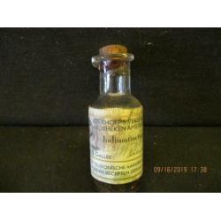 B-354 Antiek apotheekflesje Jodiumtinctuur