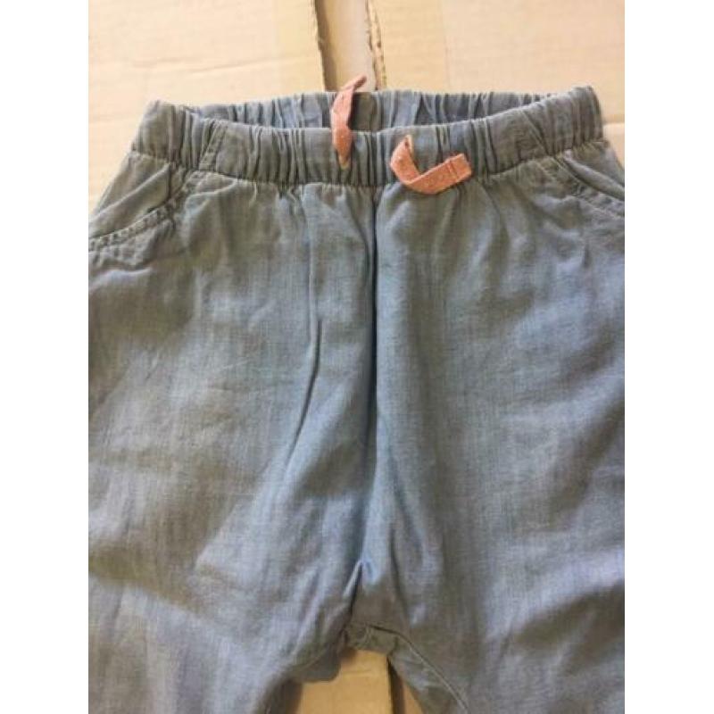 Zacht denim broek, maat: 86