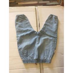 Zacht denim broek, maat: 86