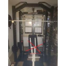 Homegym fitness station powercage powerrack barbarian