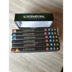 Supernatural de eerste 6 Seizoenen in een mooie box