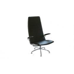 Jens Ammundsen SAS Lounge Chair 3839 Fritz Hansen Leder