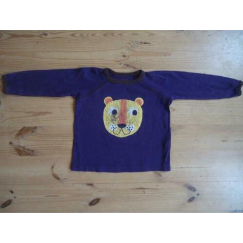 Ej Sikke Lej: longsleeve met leeuw mt 98