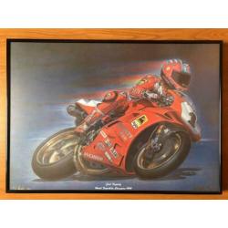 1:12 MINICHAMPS Ducati 1999 + LITHO + BOEK Carl Fogarty