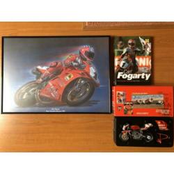 1:12 MINICHAMPS Ducati 1999 + LITHO + BOEK Carl Fogarty