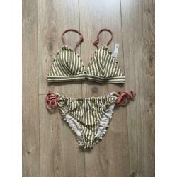 Love stories x H&M gestreepte bikini maat 38 / 40