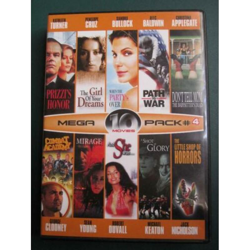 Mega Movie Pack 4 (10 films op 5 DVD)