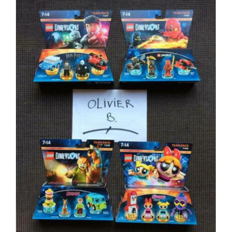 Lego Dimensions: Ninjago, Goonies, Cyborg, Aquaman, E.T.