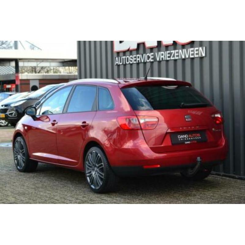 Seat Ibiza ST 1.2 TDI Style Eco. 2011 Rood Leer/Clima/Cruise