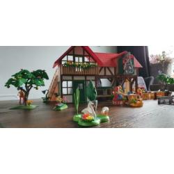 Playmobil boerderij met veel extra sets