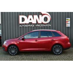 Seat Ibiza ST 1.2 TDI Style Eco. 2011 Rood Leer/Clima/Cruise