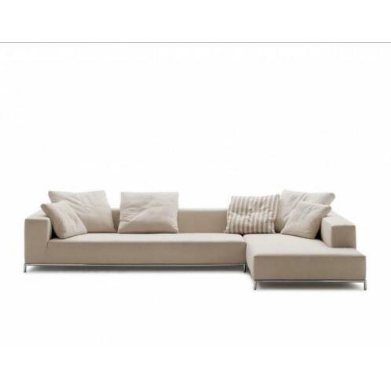 witte grote lounge bank, The George Sofa van B&B Italy