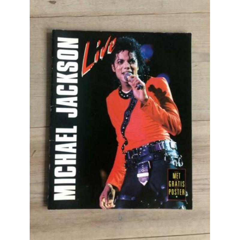 Michael Jackson Collectors Items 9 Tijdschriften 1 Boek