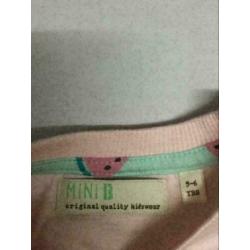 Mini boden tshirt, maat; 116