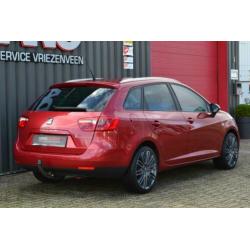 Seat Ibiza ST 1.2 TDI Style Eco. 2011 Rood Leer/Clima/Cruise