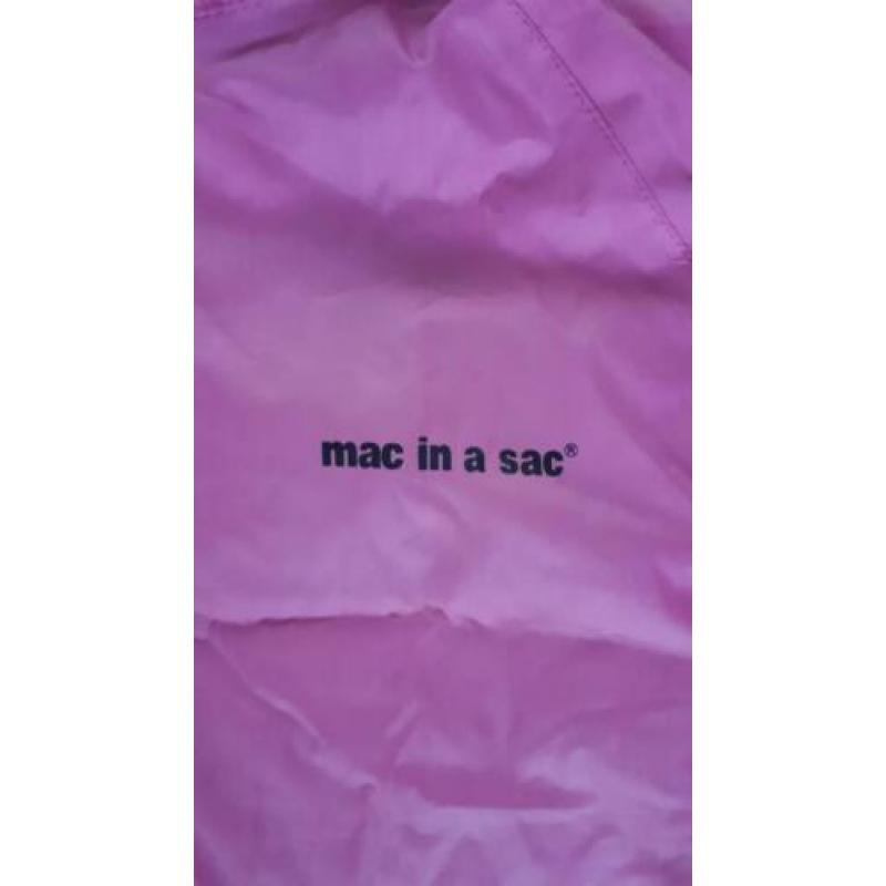 mac in a sac, roze regenjas, maar 116?!