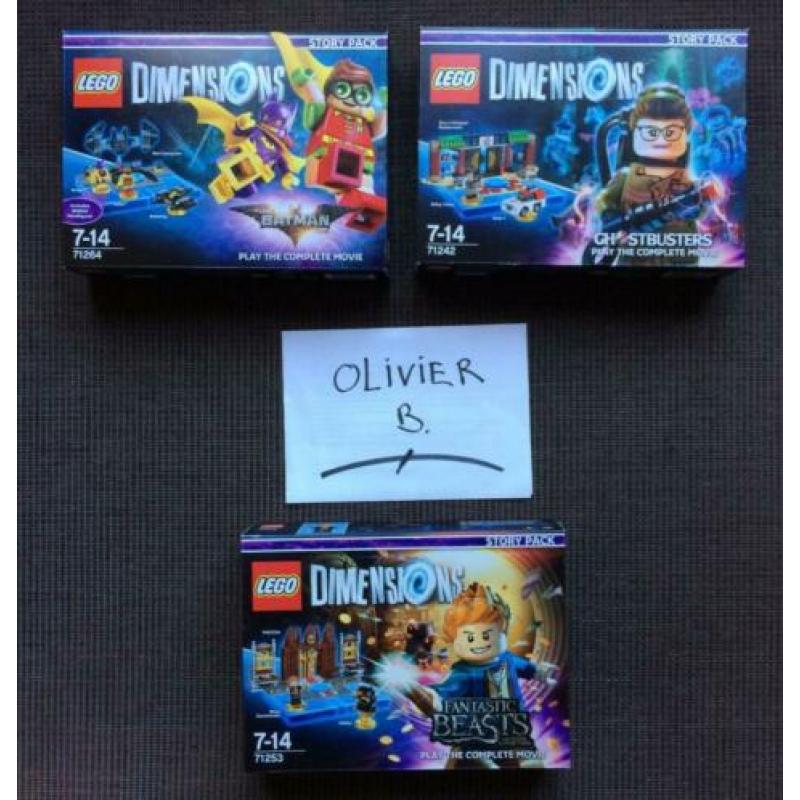 Lego Dimensions: Ninjago, Goonies, Cyborg, Aquaman, E.T.