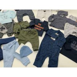 Set 26 stuks baby boy 50/56 Tumble, Dirkje etc