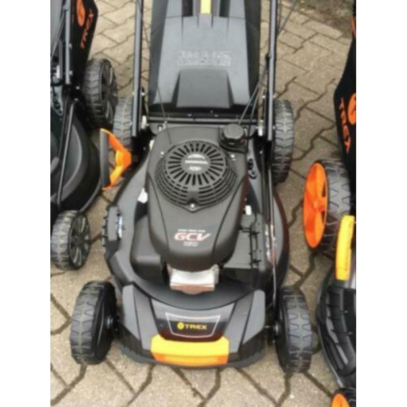 trex grasmaaiers mulch vangen en zijlosser 4 in 1 va 299 eur