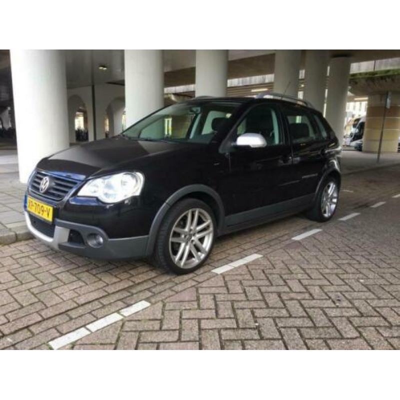 Volkswagen Polo 1.2 51KW 5D Cross 2009 Zwart