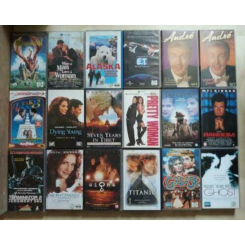 VHS,DVD'S & CD'S oa Disney,Grease,Scruffy - Kopen of Ruilen