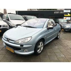 Peugeot 206 CC 1.6-16V Clima! Leder! Koplampsproeiers! Apk t