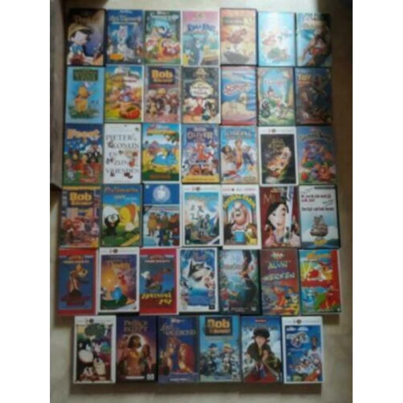 VHS,DVD'S & CD'S oa Disney,Grease,Scruffy - Kopen of Ruilen