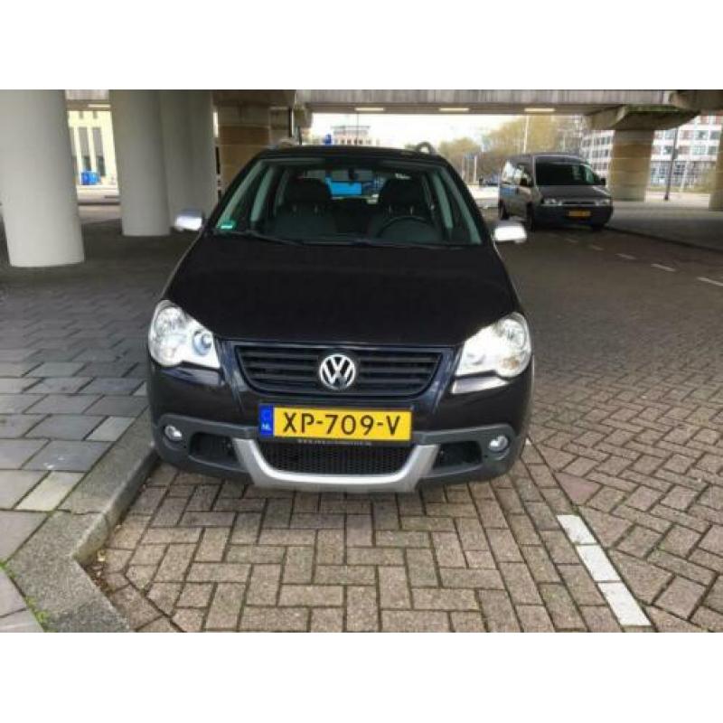 Volkswagen Polo 1.2 51KW 5D Cross 2009 Zwart