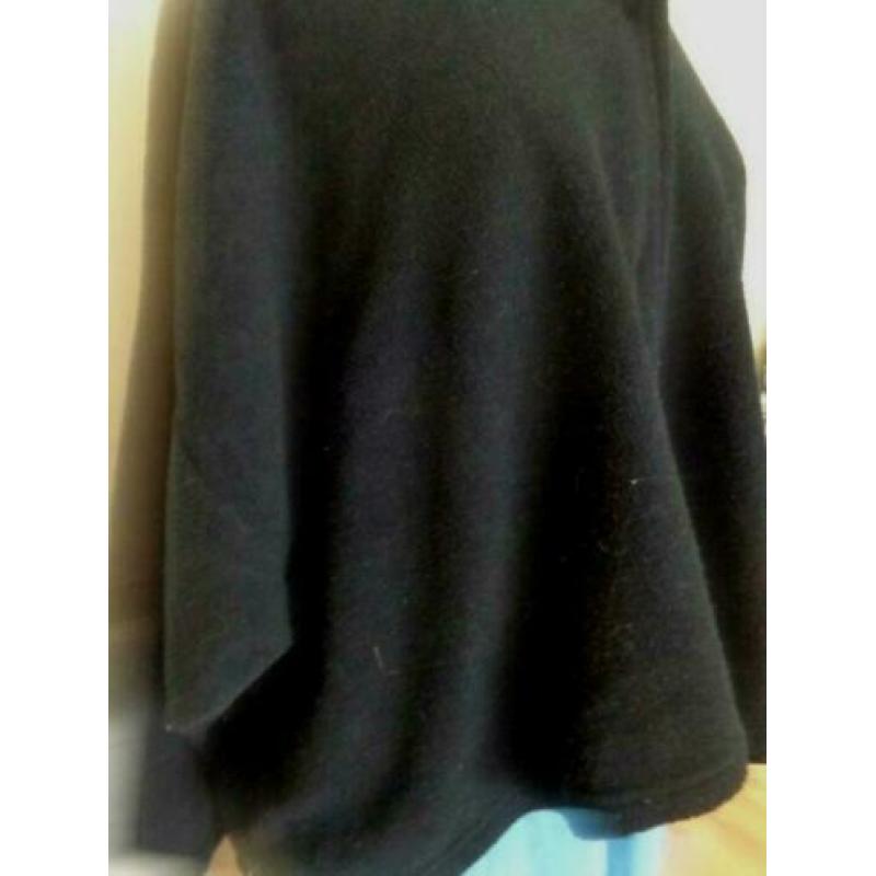 zwart fleece jasje COMPLETO mt XXL/XXXL