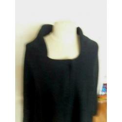 zwart fleece jasje COMPLETO mt XXL/XXXL