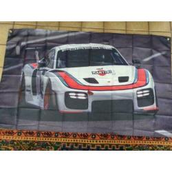 MERCEDES BENZ AMG GT4 Polyester Poster Banner Vlag