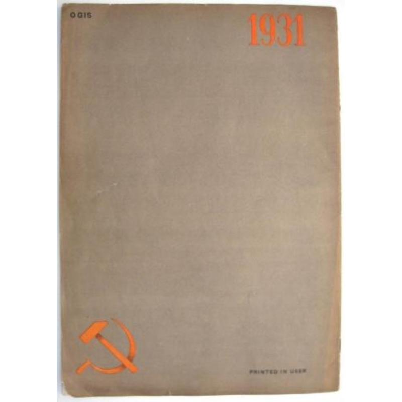 USSR in Construction 1931 Nr 7-8 Rusland Industrie