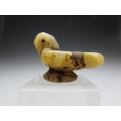 Egyptian glass oil lamp amulet